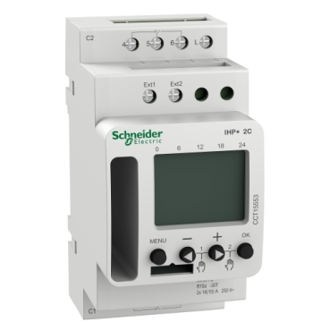 【Schneder優(yōu)勢系列：  Acti9照明，時間和能源管理】定時器/功率繼電器模塊A9系列；時間開關(guān)Acti9 IH，IHP系列